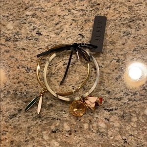 J. Crew Jewelry - 🌸 NWT J.Crew Bangles with Charms 🌸 J. Crew Jewelry - 🌸 NWT J.Crew Bangles with Charms 🌸